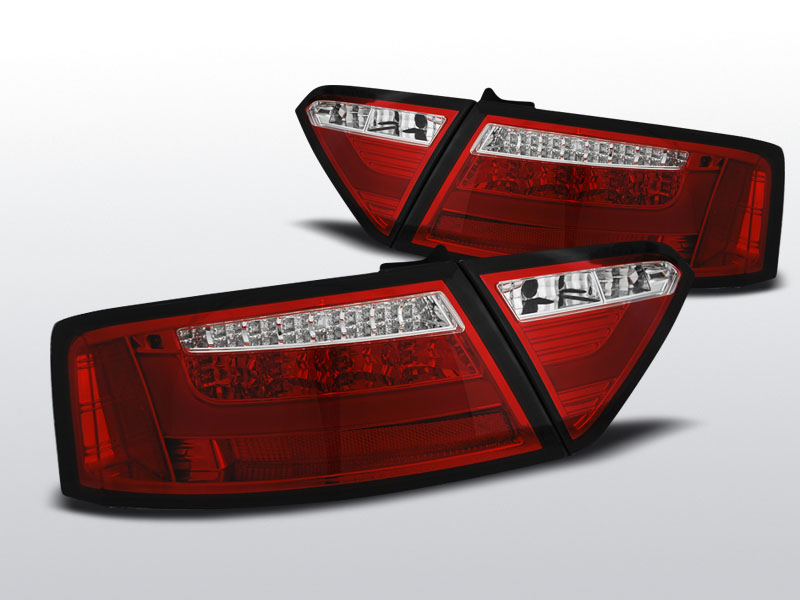 AUDI A5 COUPE - Zadní světla LED BAR SONAR - Červená