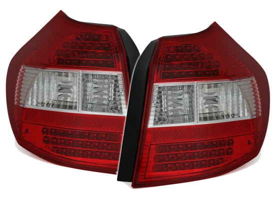 BMW E87/E81 04-07 - Zadní světla LED DEPO - Červená