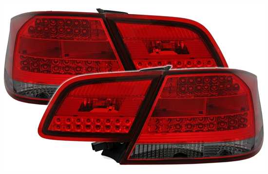 BMW E92 COUPE 06-10 - Zadní světla LED EAGLE EYES - Červená/Kouřová
