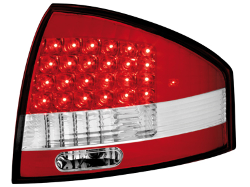 AUDI A6 4B - Zadní světla LED IN-PRO - Červená
