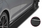 VW GOLF 7 CSR nástavec bočního prahu - černý lesklý