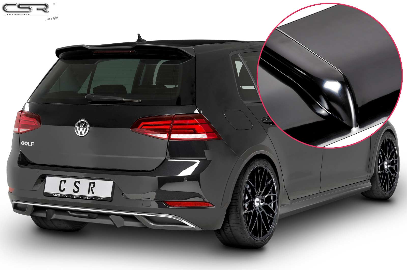 VW GOLF 7 ABE CSR - černý lesklý