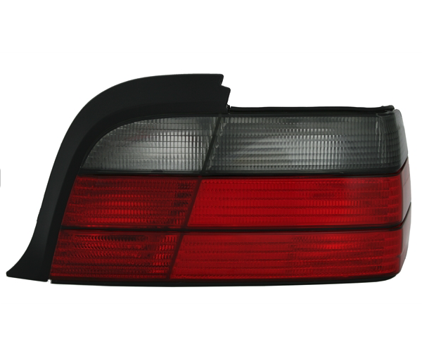 BMW E36 COUPE/CABRIO - Zadní světla DEPO - Červená/Kouřová