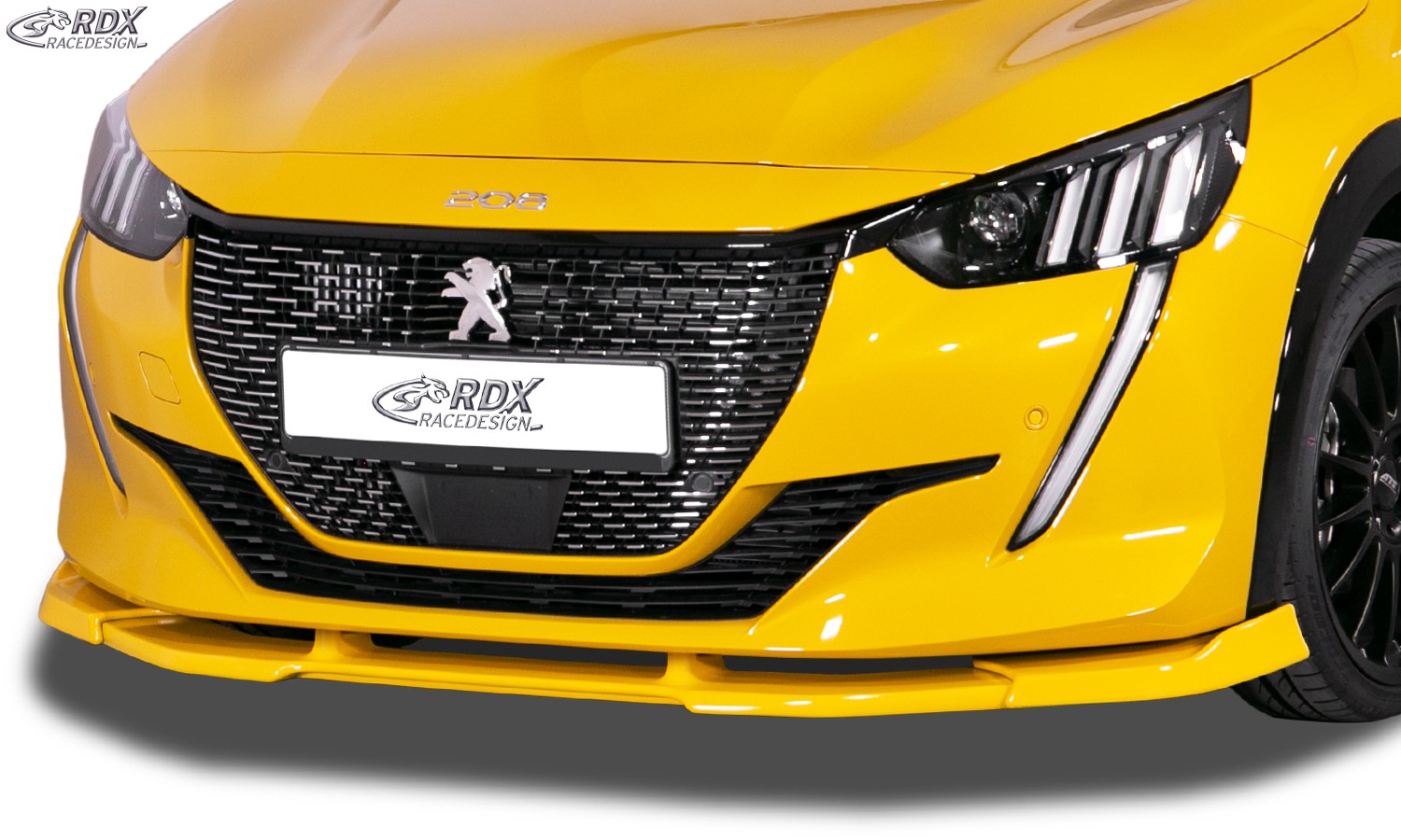 PEUGEOT 208 2019 - Přední spoiler VARIO-X3 RDX