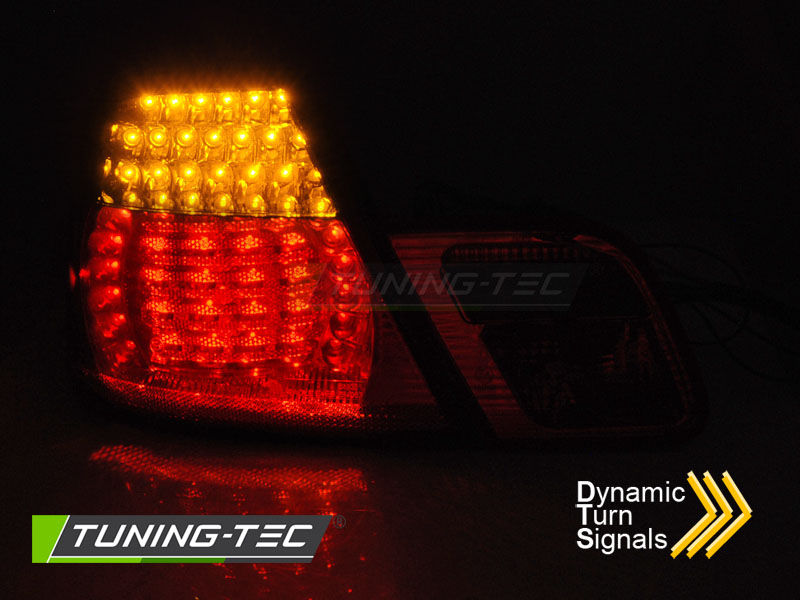 BMW E46 COUPE 99-03 - Zadní světla LED DYNAMICKÝ BLIKAČ - Červená