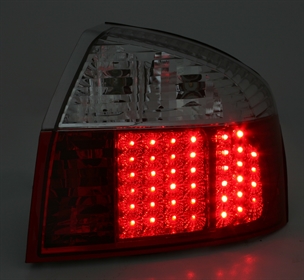 AUDI A4 8E -Zadní světla LED DEPO - Červená