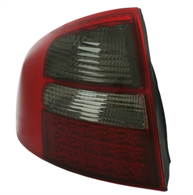 AUDI A6 4B - Zadní světla LED DEPO - Červená/Kouřová