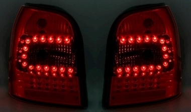 AUDI A4 B5 AVANT - Zadní světla LED EAGLE EYES - Červená
