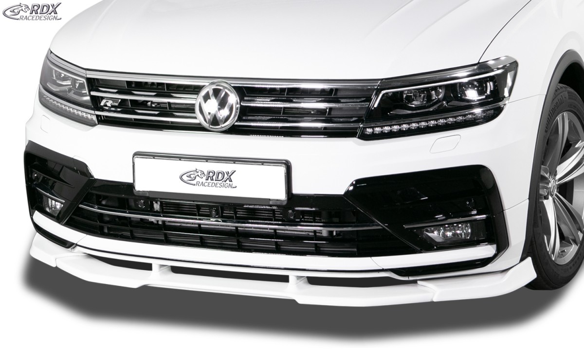 VW TIGUAN 7N 2016 R-LINE - Přední spoiler VARIO-X3 RDX