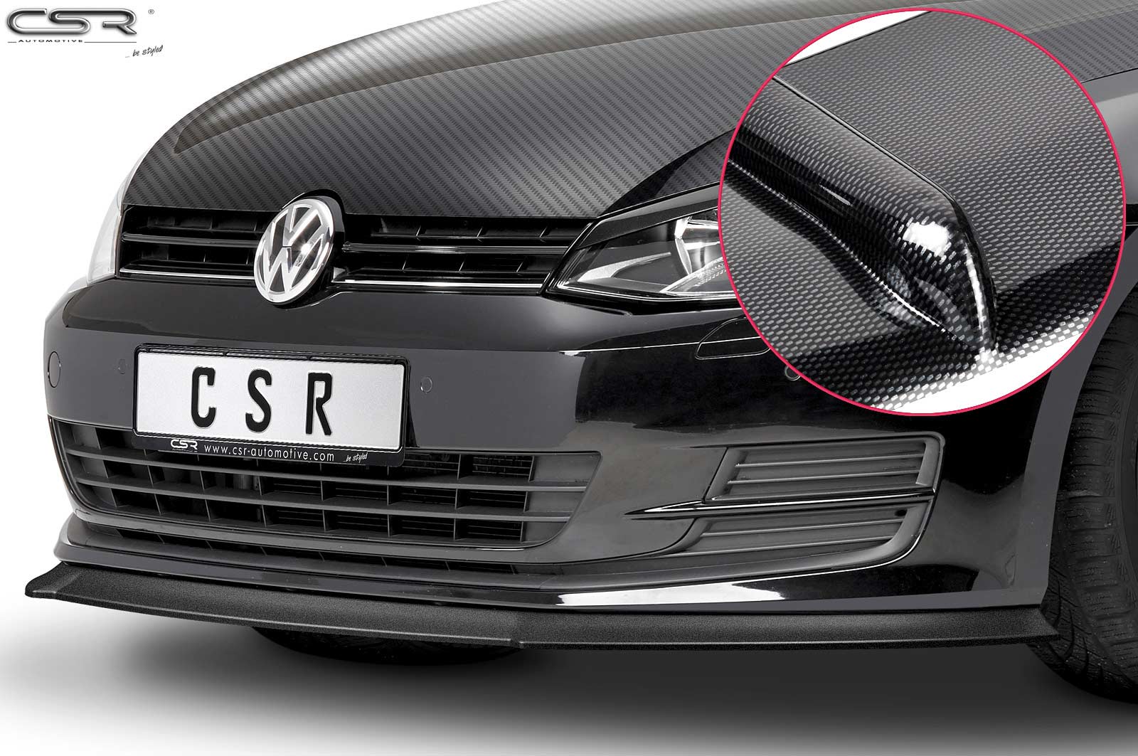 VW GOLF 7 ABE CSR - carbon look