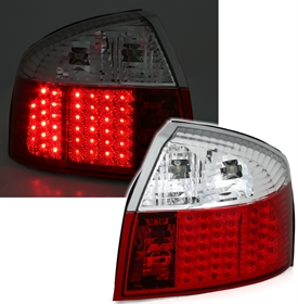 AUDI A4 8E -Zadní světla LED DEPO - Červená