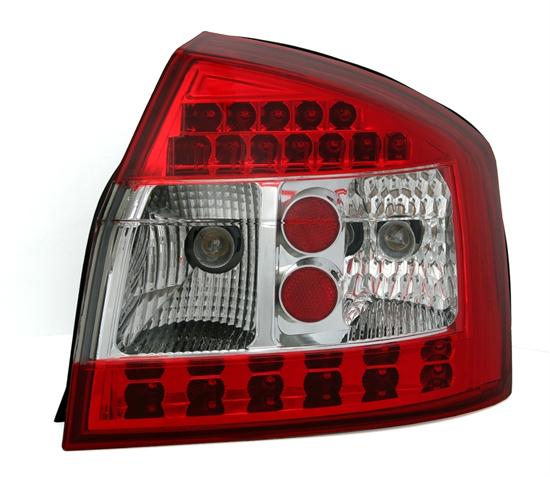 AUDI A4 8E - Zadní světla LED EAGLE EYES - Červená