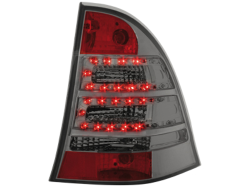 MERCEDES C W203 T-MODELL - Zadní světla LED - Kouřová