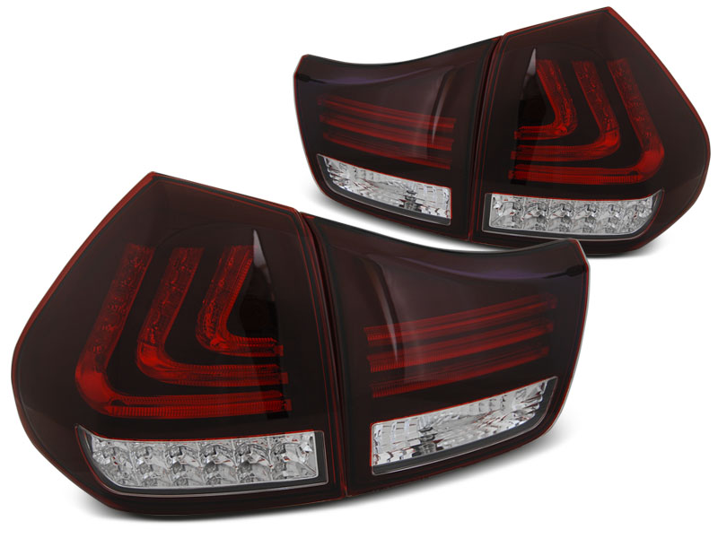 LEXUS RX 330 / 350 - Zadní světla LED BAR - Červená/Bílá/Černá