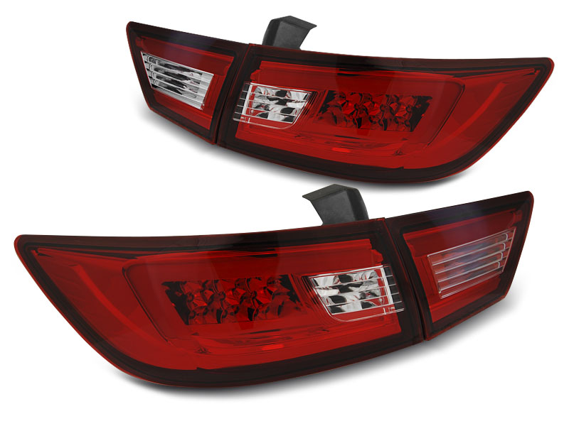 RENAULT CLIO 4 BH - Zadní světla LED BAR SONAR - Červená