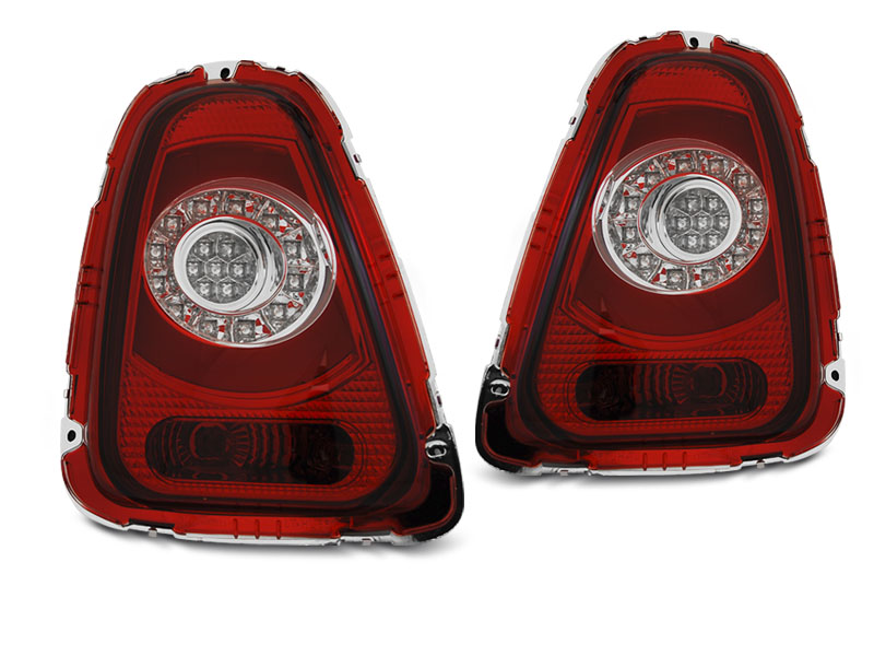 MINI COOPER R56 / R57 - Zadní světla LED BAR SONAR - Červená