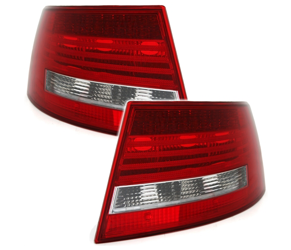 AUDI A6 4F - Zadní světla LED 7 PIN - Červená