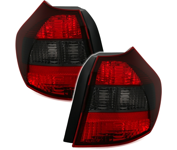BMW E87/E81 04-11 - Zadní světla DEPO - Červená/Kouřová
