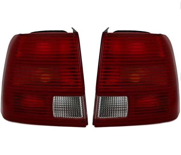VW PASSAT 3B - Zadní světla DEPO - Červená