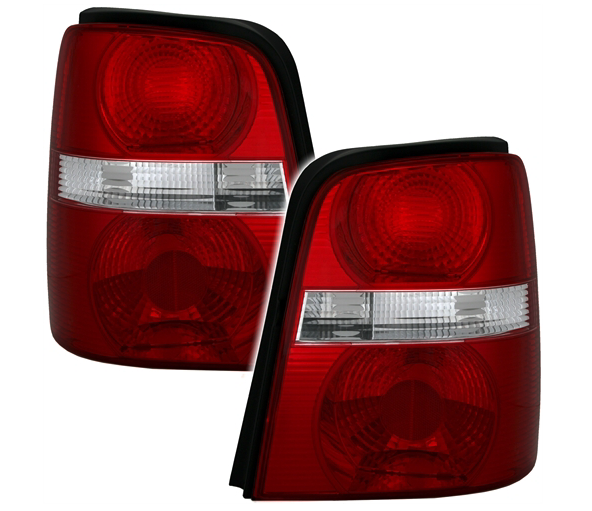 VW TOURAN - Zadní světla DEPO - Červená