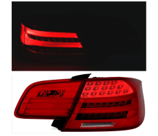 BMW E92 COUPE 06-10 - Zadní světla LED LCI FACELIFT OPTIK - Červená/Tmavá