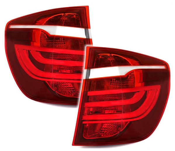 BMW X3 F25 - Zadní světla DEPO - Červená