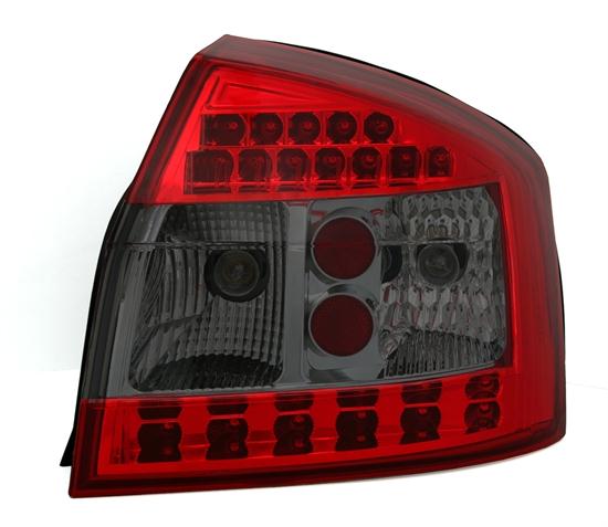 AUDI A4 8E - Zadní světla LED EAGLE EYES - Červená/Kouřová