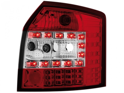 AUDI A4 8E AVANT - Zadní světla LED - Červená