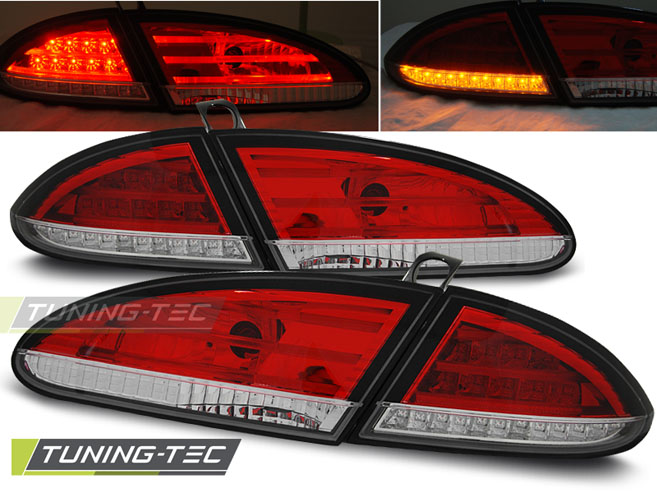 SEAT LEON 1P - Zadní světla LED SONAR - Červená