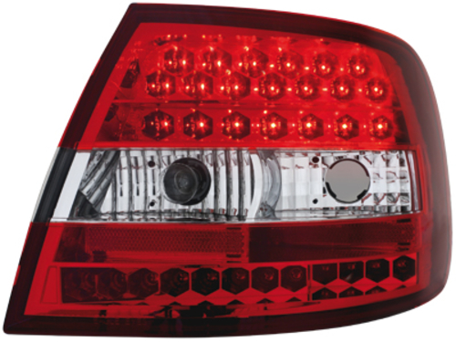 AUDI A4 B5 - Zadní světla LED - Červená