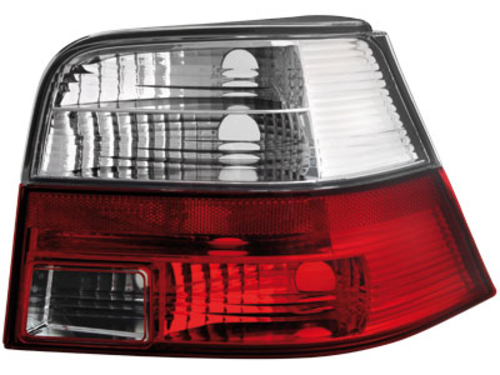 VW GOLF 4 - Zadní světla DEPO - Červená