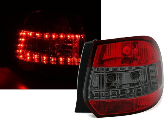 VW GOLF 5 VARIANT - Zadní světla LED EAGLE EYES - Červená/Kouřová