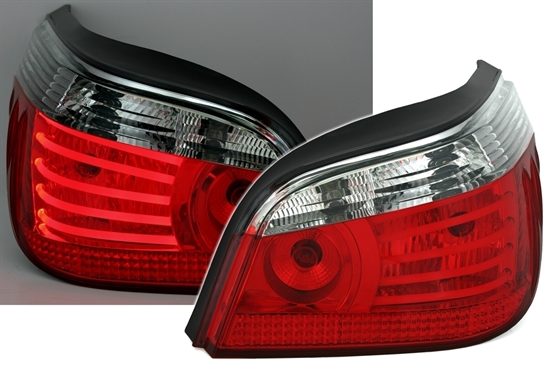 BMW E60 - Zadní světla LED - Červená