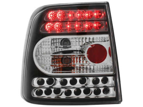VW PASSAT 3B - Zadní světla LED LH - Černá