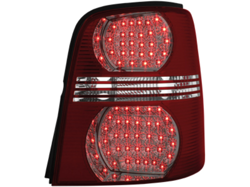 VW TOURAN - Zadní světla LED DEPO - Červená