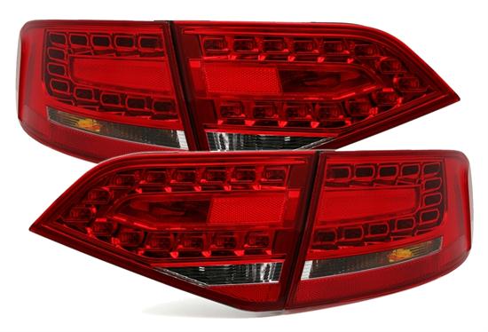 AUDI A4 B8 8K - Zadní světla LED DEPO - Červená