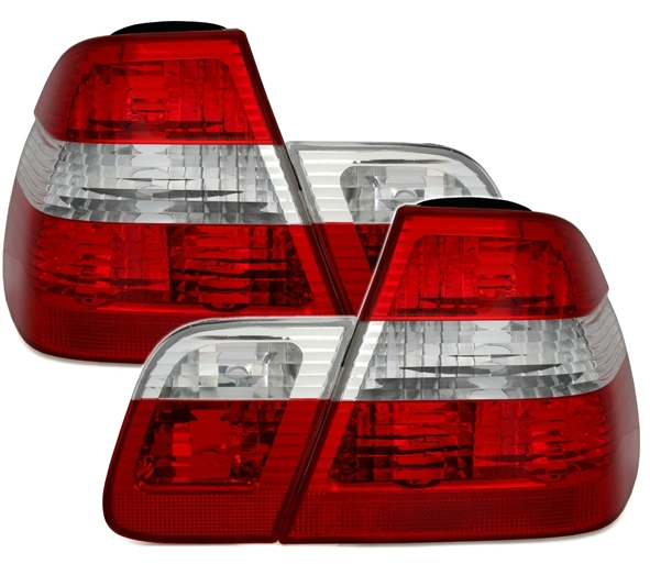 BMW E46 LIMO 98-01 - Zadní světla DEPO - Červená