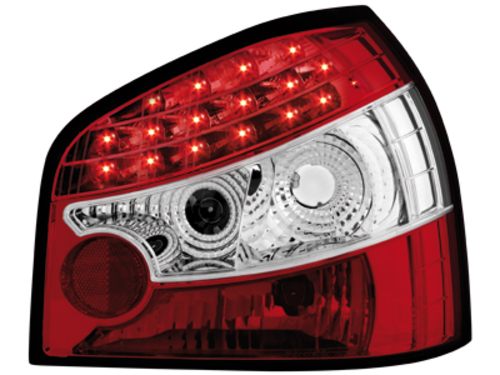 AUDI A3 8L - Zadní světla LED SONAR - Červená
