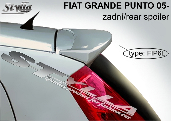 FIAT GRANDE PUNTO - Střešní křídlo STYLLA