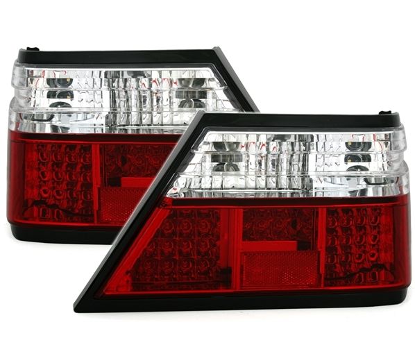 MERCEDES E W124 - Zadní světla LED - Červená