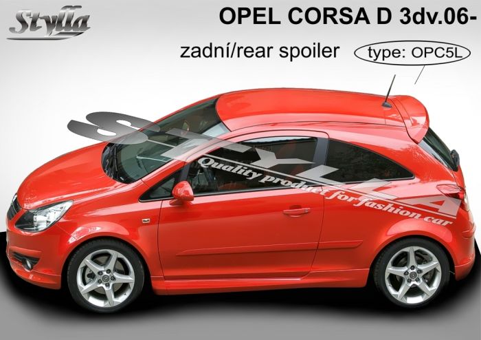 OPEL CORSA D - Střešní křídlo STYLLA