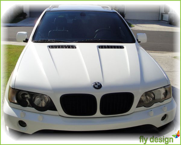 BMW X5 E53 - Grill ABS černé