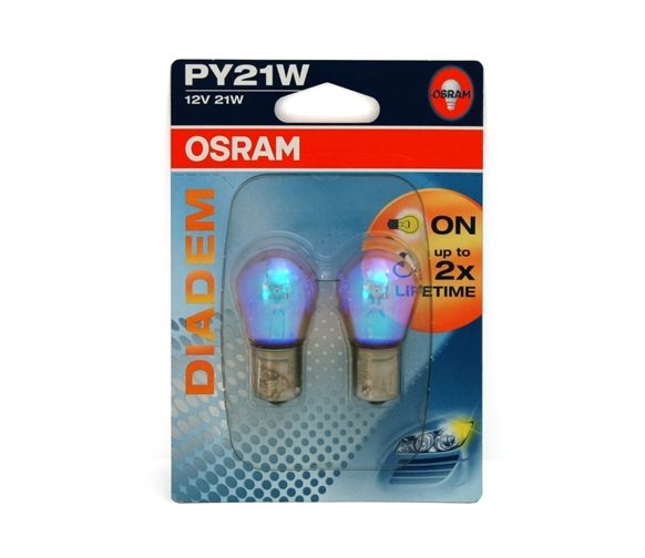 Žárovky OSRAM DIADEM PY21W - Oranžová