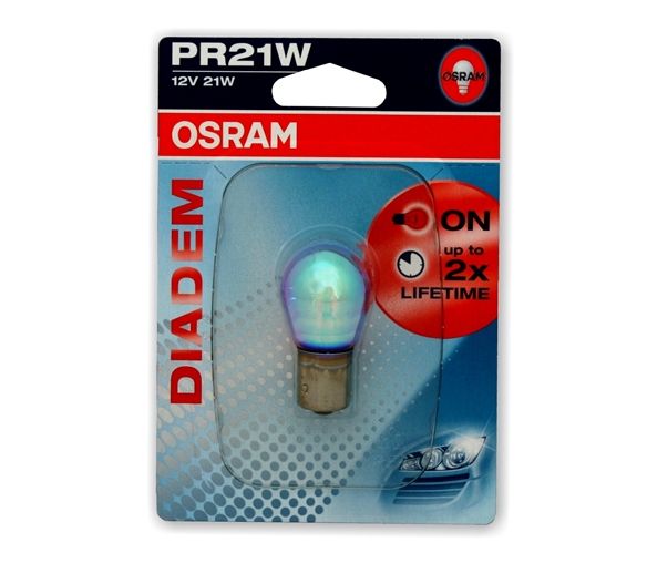 Žárovky OSRAM DIADEM PR21W - Červená