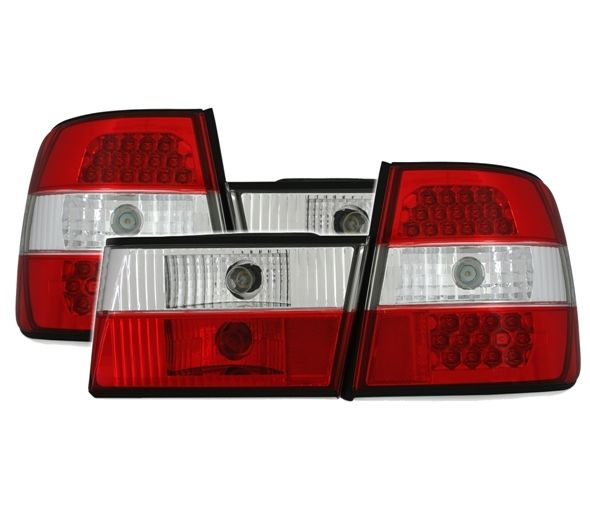 BMW E34 - Zadní světla LED - Červená