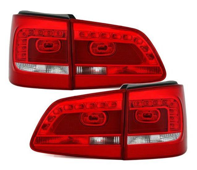 VW TOURAN 1T1 GP2 - Zadní světla LED DEPO - Červená