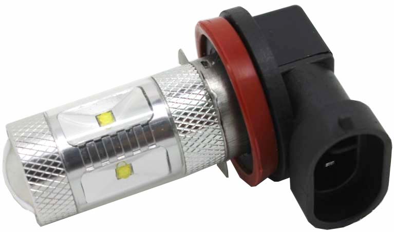 CREE LED H11 12-24V 30W (6x5W) - Bílá