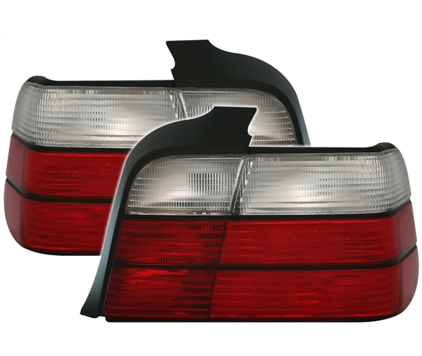 BMW E36 LIMO - Zadní světla EAGLE EYES - Červená