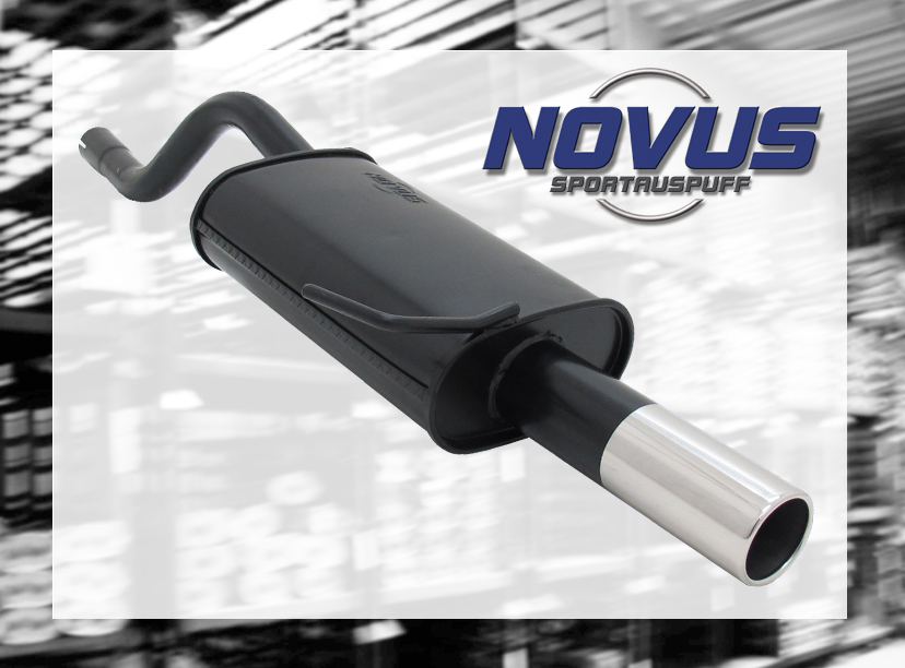RENAULT CLIO 2 - Sportovní výfuk NOVUS N 1x76