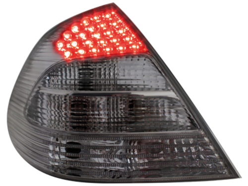 MERCEDES E W211 - Zadní světla LED DEPO - Kouřová